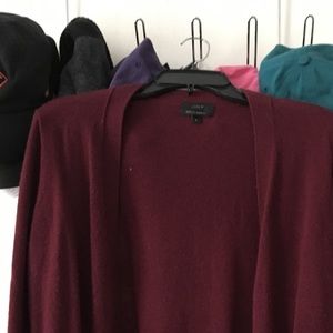 J. Crew with Cashmere Cardigan